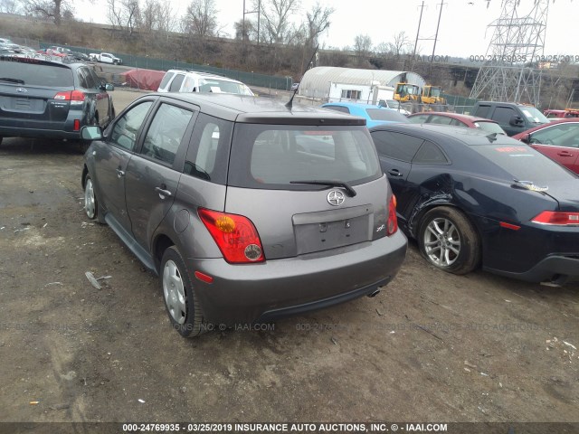 JTKKT624440065659 - 2004 TOYOTA SCION XA GRAY photo 3