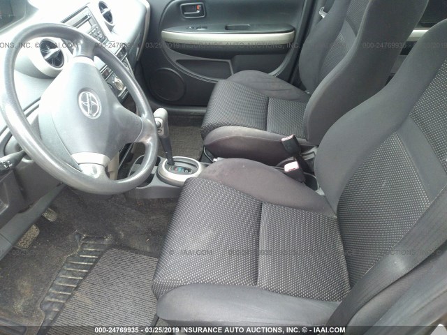 JTKKT624440065659 - 2004 TOYOTA SCION XA GRAY photo 5