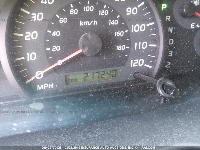 5TBRU34115S448339 - 2005 TOYOTA TUNDRA ACCESS CAB SR5 BEIGE photo 7