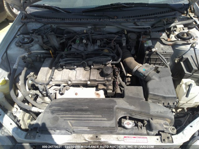 JM1BJ225410491636 - 2001 MAZDA PROTEGE LX/ES 银色 照片 10