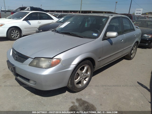 JM1BJ225410491636 - 2001 MAZDA PROTEGE LX/ES 银色 照片 2