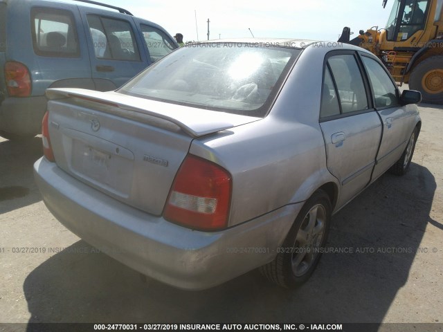 JM1BJ225410491636 - 2001 MAZDA PROTEGE LX/ES 银色 照片 4