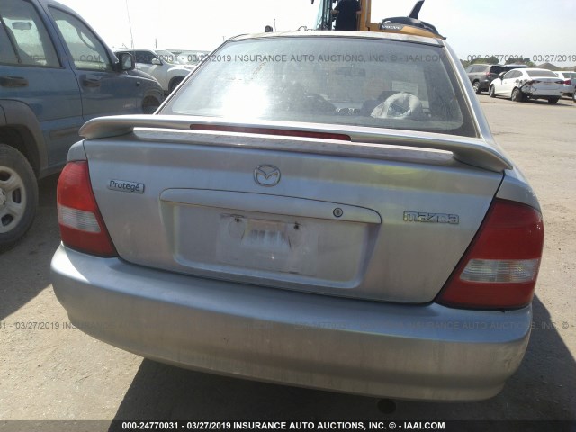 JM1BJ225410491636 - 2001 MAZDA PROTEGE LX/ES 银色 照片 6
