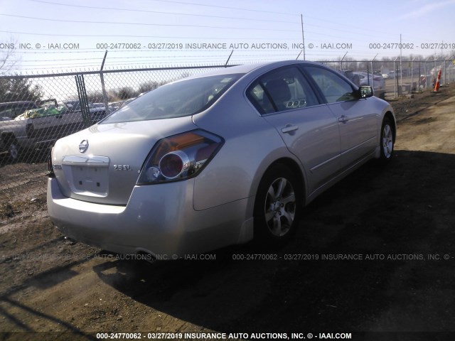 1N4AL21E88N463932 - 2008 NISSAN ALTIMA 2.5/2.5S SILVER photo 4