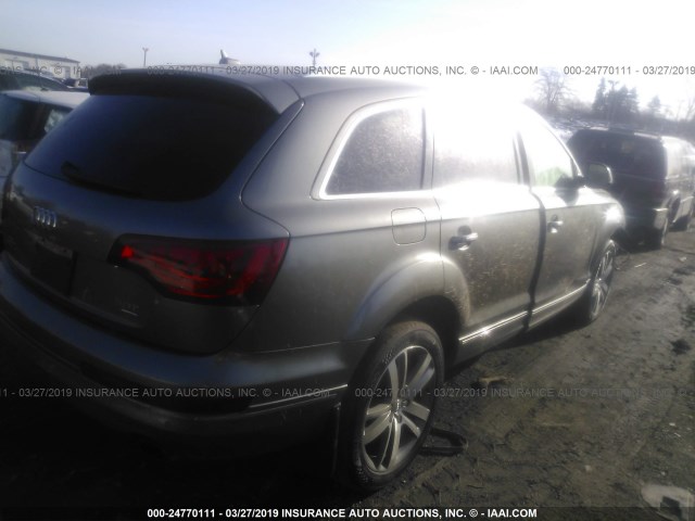 WA1LGAFE9FD005971 - 2015 AUDI Q7 PREMIUM PLUS GRAY photo 4