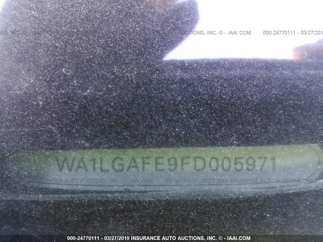 WA1LGAFE9FD005971 - 2015 AUDI Q7 PREMIUM PLUS GRAY photo 9