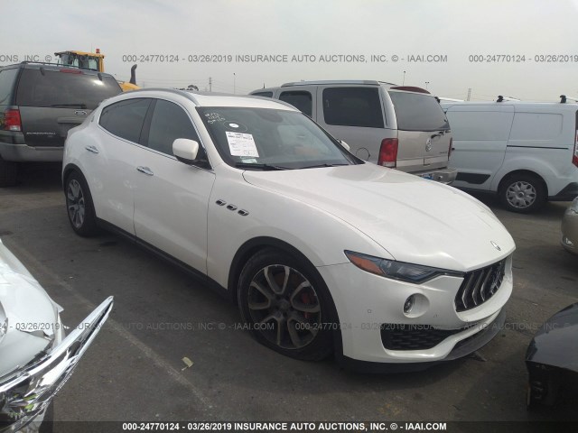 ZN661YUA9JX291906 - 2018 MASERATI LEVANTE S WHITE photo 1