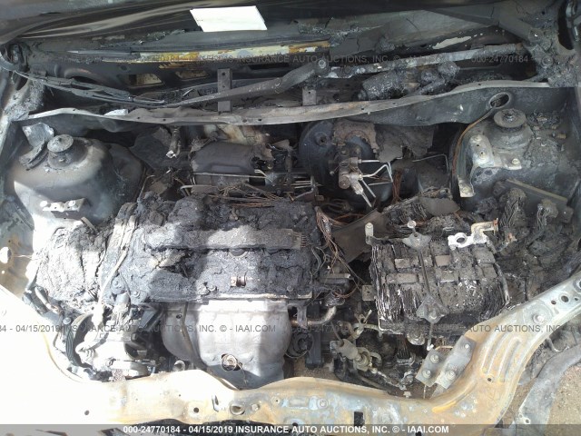 KL1TD5DE3AB045158 - 2010 CHEVROLET AVEO LS/LT Gümüş foto 10