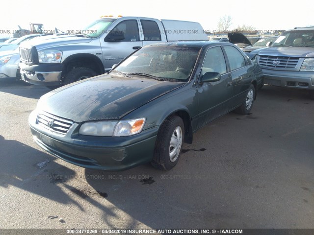 JT2BG22K2Y0396015 - 2000 TOYOTA CAMRY CE/LE/XLE 绿色 照片 2