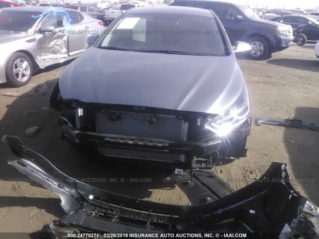 5NPE34AF2JH645681 - 2018 HYUNDAI SONATA SPORT/LIMITED GRAY photo 6