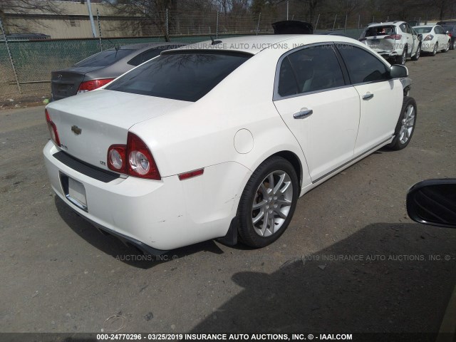 1G1ZK577184257649 - 2008 CHEVROLET MALIBU LTZ თეთრი ფოტო 4