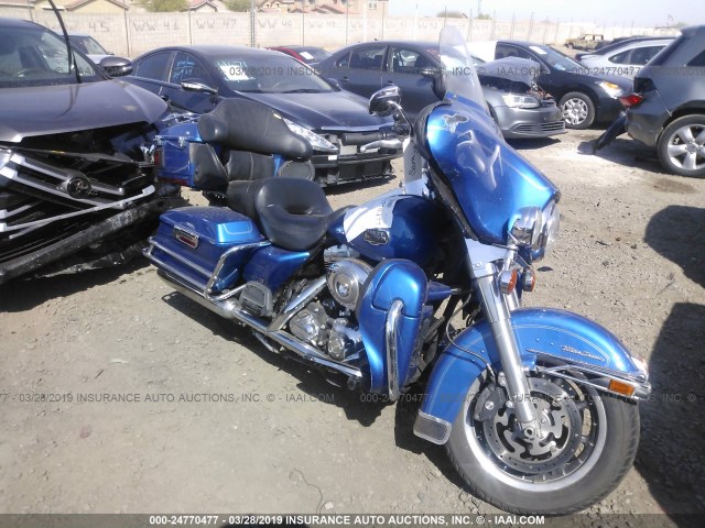 1HD1FC41X8Y619059 - 2008 HARLEY-DAVIDSON FLHTCUI BLUE photo 1
