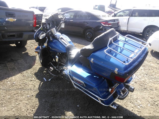 1HD1FC41X8Y619059 - 2008 HARLEY-DAVIDSON FLHTCUI BLUE photo 3