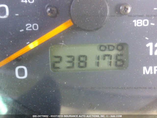 JF1SF6558YH732183 - 2000 SUBARU FORESTER S SILVER photo 7