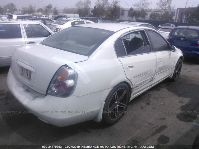 1N4AL11D34C152027 - 2004 NISSAN ALTIMA S/SL WHITE photo 4