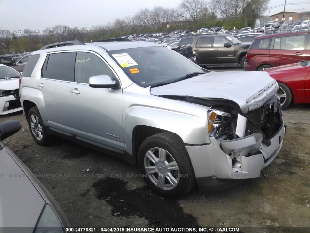 2GKFLWEK8E6141741 - 2014 GMC TERRAIN SLE SILVER photo 1