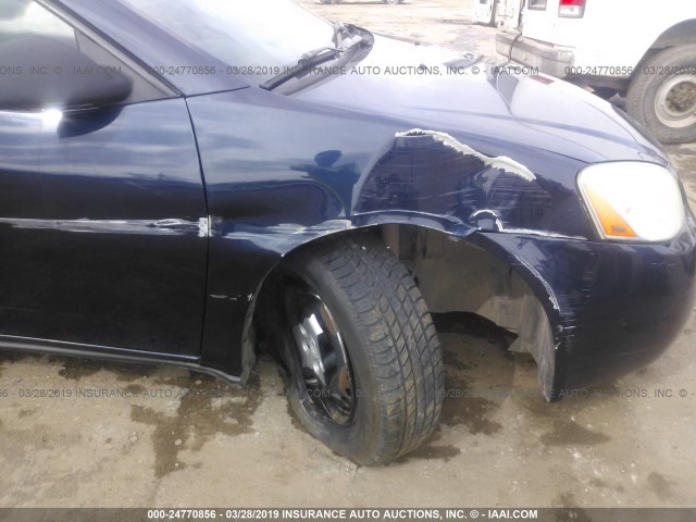 1G2ZF57BX84305394 - 2008 PONTIAC G6 VALUE LEADER/BASE Dark Blue photo 6