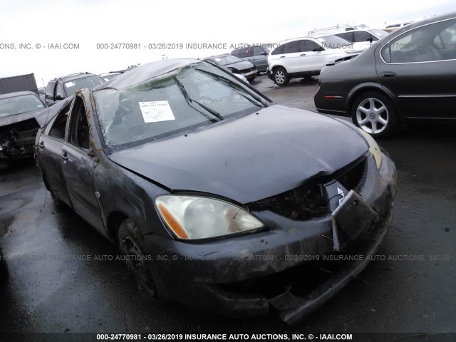 JA3AJ26E35U030396 - 2005 MITSUBISHI LANCER ES GRAY photo 1