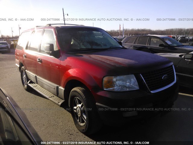 1FMPU16W94LA01233 - 2004 FORD EXPEDITION XLT RED photo 1