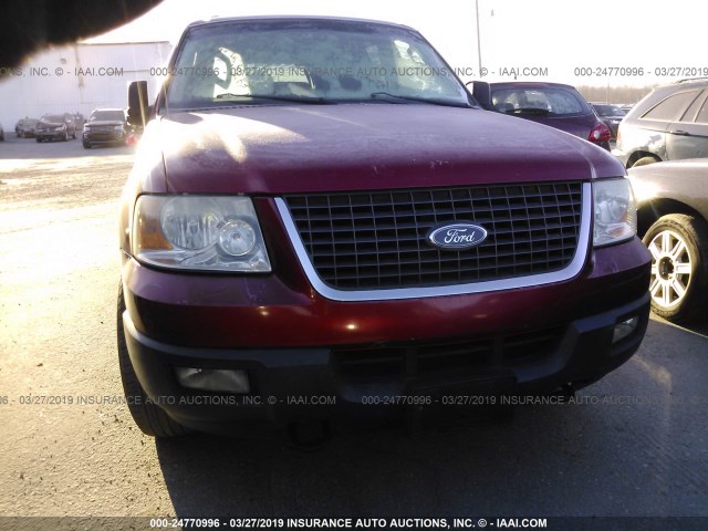 1FMPU16W94LA01233 - 2004 FORD EXPEDITION XLT RED photo 6