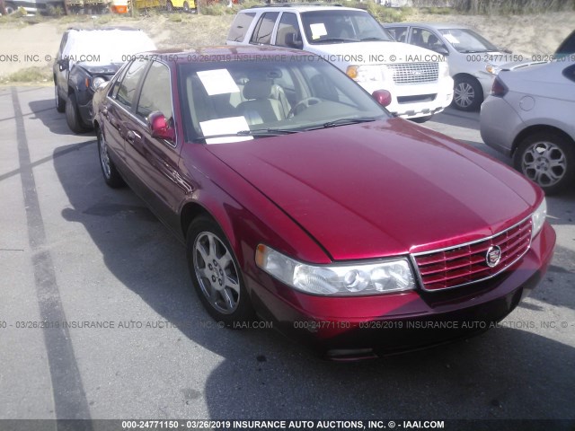 1G6KY54983U246883 - 2003 CADILLAC SEVILLE STS RED photo 1