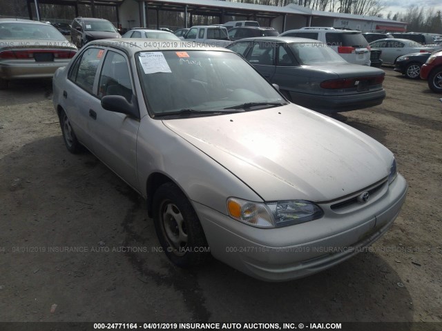 1NXBR12E1XZ280538 - 1999 TOYOTA COROLLA VE/CE/LE SILVER photo 1