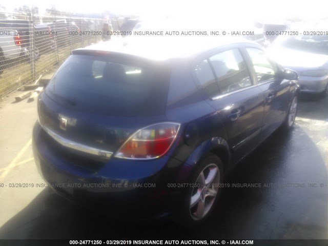 W08AT671085042494 - 2008 SATURN ASTRA XR BLUE photo 4