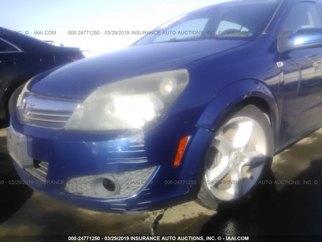 W08AT671085042494 - 2008 SATURN ASTRA XR BLUE photo 6