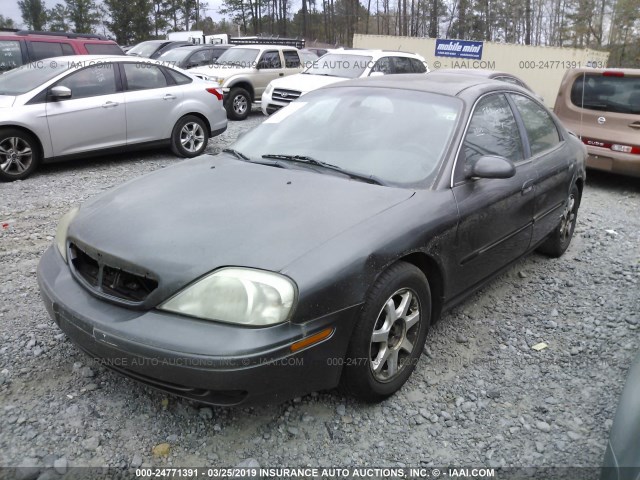 1MEFM50U62G629284 - 2002 MERCURY SABLE GS/GS PLUS GRAY photo 2