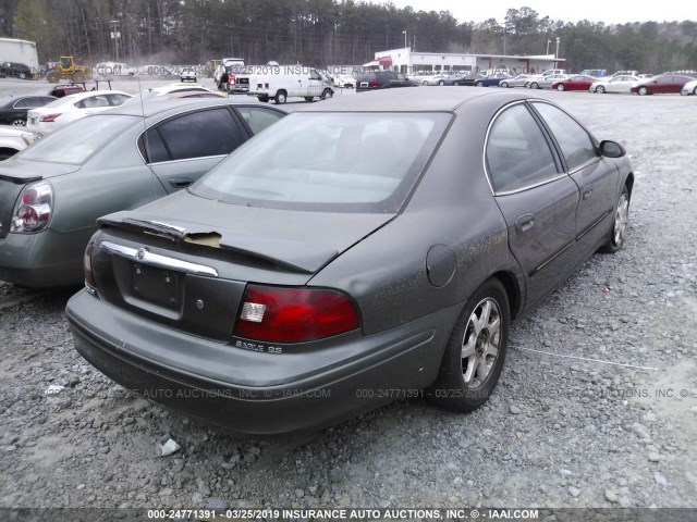 1MEFM50U62G629284 - 2002 MERCURY SABLE GS/GS PLUS GRAY photo 4