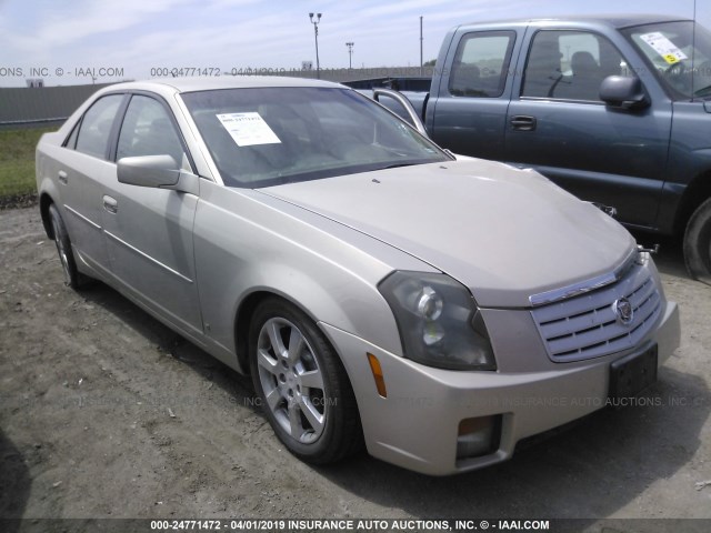 1G6DP577970108689 - 2007 CADILLAC CTS HI FEATURE V6 GOLD photo 1