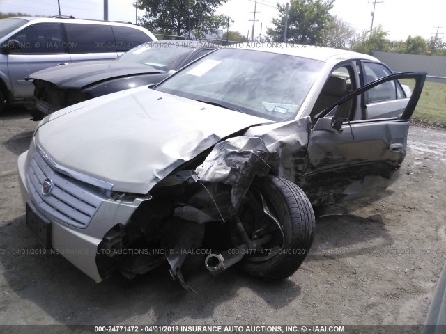 1G6DP577970108689 - 2007 CADILLAC CTS HI FEATURE V6 GOLD photo 2