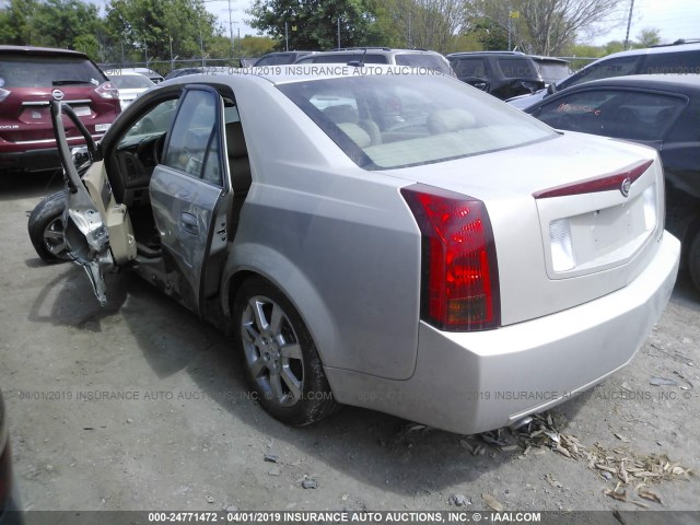 1G6DP577970108689 - 2007 CADILLAC CTS HI FEATURE V6 GOLD photo 3