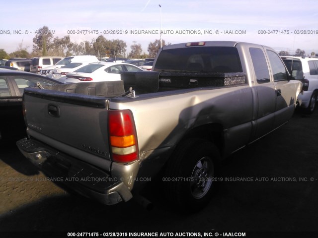 1GCEC19V41Z173860 - 2001 CHEVROLET SILVERADO C1500 GRAY photo 4