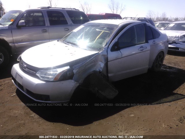 1FAHP36N19W113667 - 2009 FORD FOCUS SES SILVER photo 2