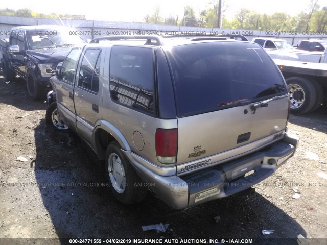 1GKCS13W2X2545584 - 1999 GMC JIMMY TAN photo 3