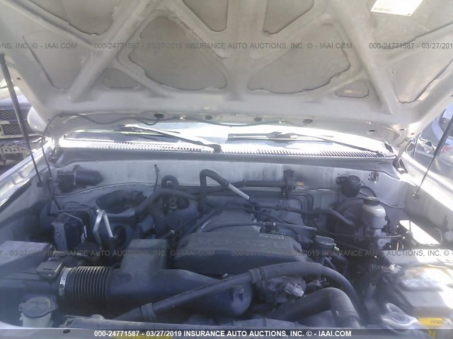 5TDZT34AX2S079325 - 2002 TOYOTA SEQUOIA SR5 GRAY photo 10