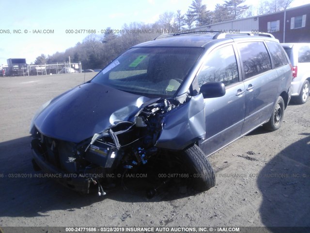 5TDZA23CX6S510464 - 2006 TOYOTA SIENNA CE/LE GRAY photo 2