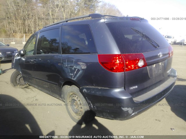 5TDZA23CX6S510464 - 2006 TOYOTA SIENNA CE/LE GRAY photo 3