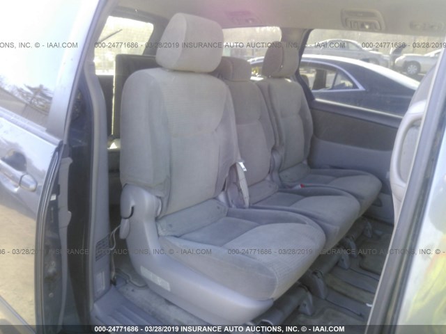 5TDZA23CX6S510464 - 2006 TOYOTA SIENNA CE/LE GRAY photo 8