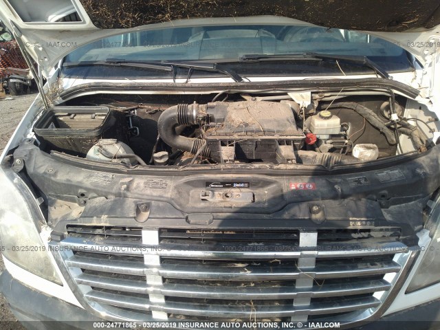 WDRPE8CC7B5565601 - 2011 FREIGHTLINER SPRINTER WHITE photo 10