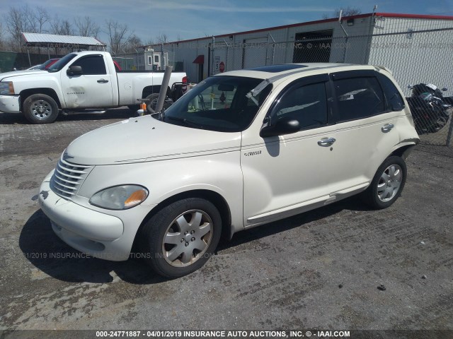 3C8FY68BX5T641807 - 2005 CHRYSLER PT CRUISER LIMITED WHITE photo 2