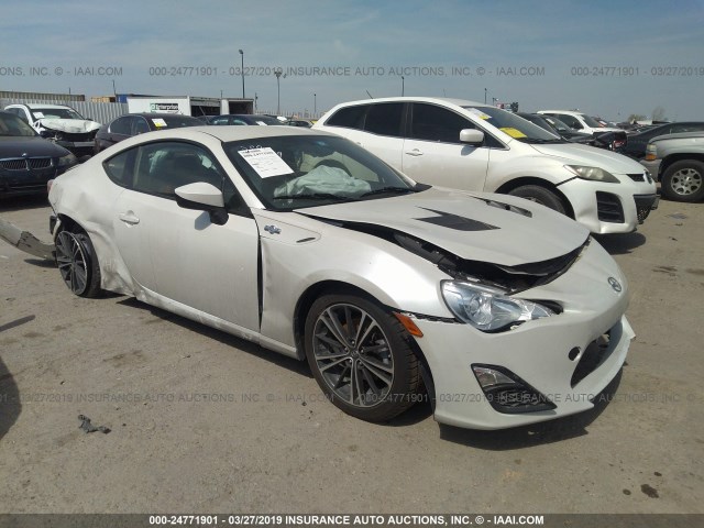 JF1ZNAA18D1715510 - 2013 TOYOTA SCION FR-S WHITE photo 1