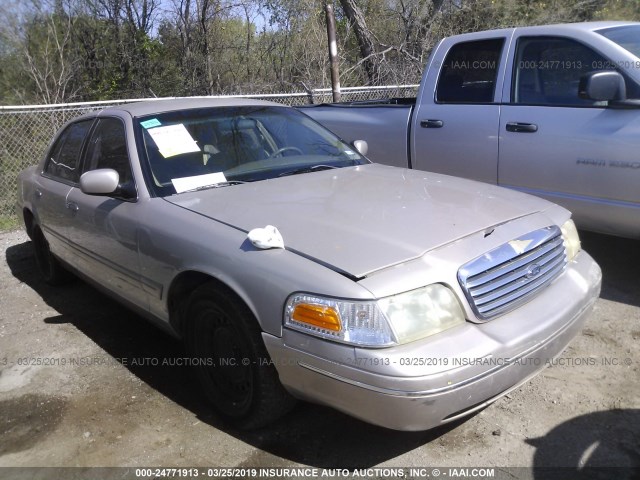 2FAFP73W4WX121564 - 1998 FORD CROWN VICTORIA  TAN photo 1