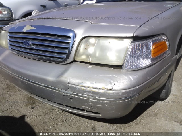 2FAFP73W4WX121564 - 1998 FORD CROWN VICTORIA  TAN photo 6