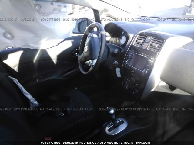 3N1CE2CP7GL376035 - 2016 NISSAN VERSA NOTE S/S PLUS/SV/SL/SR GRAY photo 5