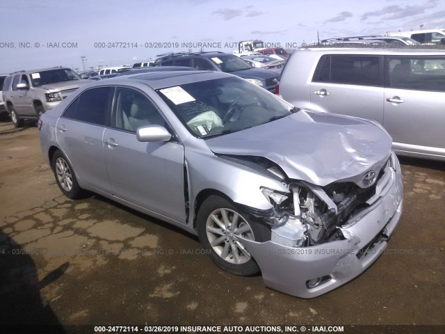 4T1BK3EK1BU122033 - 2011 TOYOTA CAMRY SE/LE/XLE SILVER photo 1