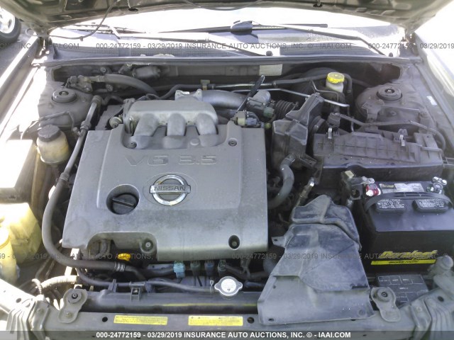 JN1DA31D13T513572 - 2003 NISSAN MAXIMA GLE/GXE/SE GRAY photo 10
