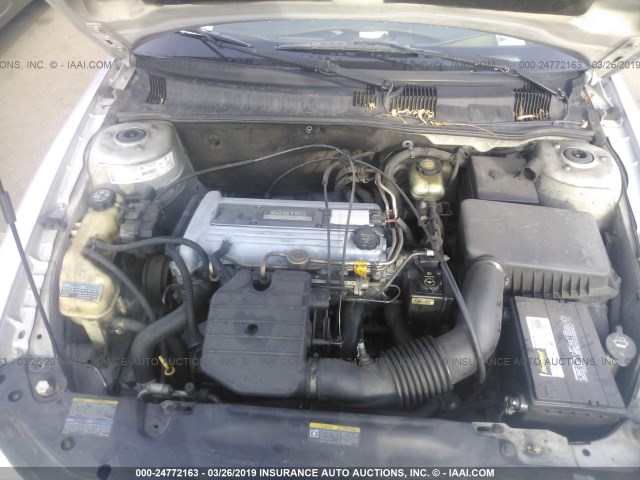 1G2NE12F62C306804 - 2002 PONTIAC GRAND AM SE GRAY photo 10