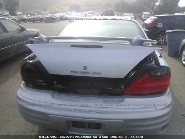 1G2NE12F62C306804 - 2002 PONTIAC GRAND AM SE GRAY photo 6